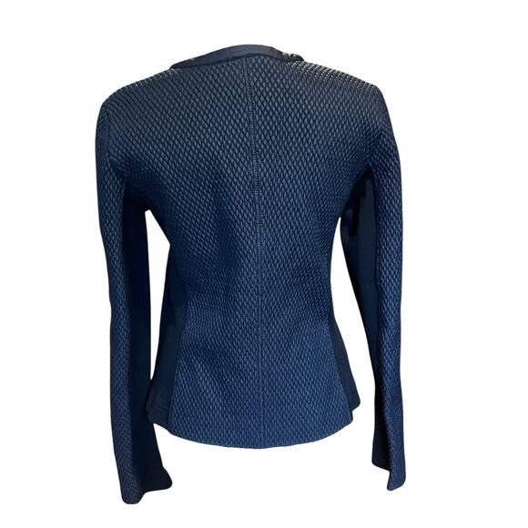 Postcard Black Fitted Women's Ski Jacket/Moto Style US 8 / 44 - Picture 3 of 11